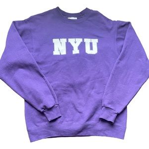 Champion NYU Crewneck